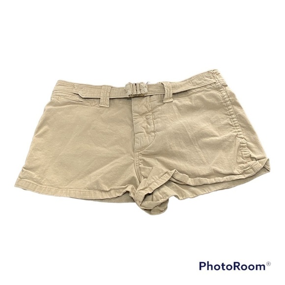 See by CHLOE | Tan Cotton Belted Shorts | Size 4 - Picture 1 of 13